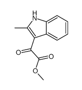 METHYL (2-METHYL-1H-INDOL-3-YL)(OXO)ACETATE Structure