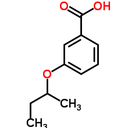 3-sec-Butoxybenzoic acid Structure