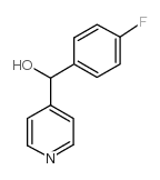 1,1-(4-FLUOROPHENYL)-(PYRIDIN-4-YL)METHANOL structure