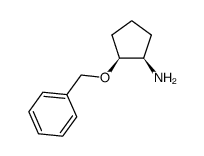 Cyclopentanamine, 2-(phenylmethoxy)-, (1R,2S)- (9CI)结构式