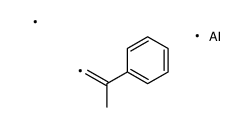 dimethyl(2-phenylprop-1-enyl)alumane结构式