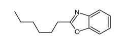 2-Hexylbenzoxazole结构式