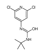 N-(TERT-BUTYL)-N'-(2,6-DICHLORO-4-PYRIDYL)UREA Structure