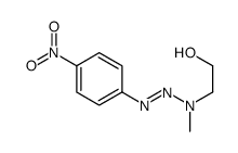 2-[methyl-[(4-nitrophenyl)diazenyl]amino]ethanol结构式