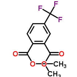 DiMethyl4-(TrifluoroMethyl)phthalate Structure