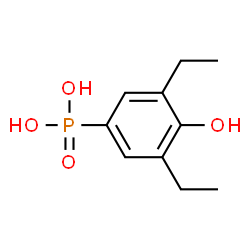 Phosphonic acid, (3,5-diethyl-4-hydroxyphenyl)- (9CI)结构式