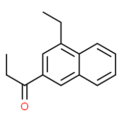 1-Propanone,1-(4-ethyl-2-naphthalenyl)-(9CI) Structure