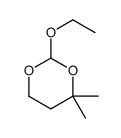 2-ethoxy-4,4-dimethyl-1,3-dioxane结构式