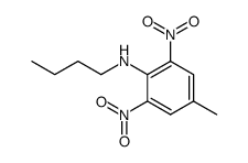 N-butyl-4-methyl-2,6-dinitro-aniline Structure