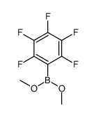 dimethoxy-(2,3,4,5,6-pentafluorophenyl)borane Structure