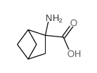 Bicyclo[2.1.1]hexane-2-carboxylicacid, 2-amino- Structure