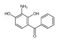 (3-amino-2,4-dihydroxyphenyl)-phenylmethanone Structure