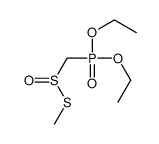 1-[ethoxy(methylsulfanylsulfinylmethyl)phosphoryl]oxyethane结构式