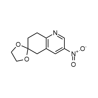 3-Nitro-7,8-dihydro-5H-spiro[quinoline-6,2'-[1,3]dioxolane] picture