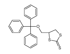 (4S)-4-(trityloxymethyl)-1,3-dithiolane-2-thione Structure