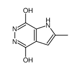 1H-Pyrrolo[2,3-d]pyridazine-4,7-dione,5,6-dihydro-2-methyl-(9CI) structure