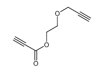 2-prop-2-ynoxyethyl prop-2-ynoate Structure