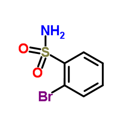 2-Bromobenzenesulfonamide Structure