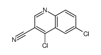 4,6-dichloroquinoline-3-carbonitrile structure