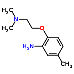 2-[2-(Dimethylamino)ethoxy]-5-methylaniline Structure