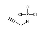 trichloro(prop-2-ynylimino)-λ5-phosphane结构式