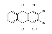 2,3-dibromoquinizarine结构式