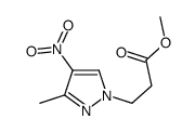 3-(3-METHYL-4-NITRO-PYRAZOL-1-YL)-PROPIONIC ACID METHYL ESTER picture