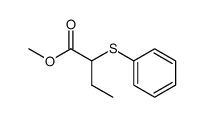 Methyl 2-(phenylthio)butanoate结构式