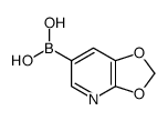 [1,3]二氧戊环并[4,5-b]吡啶-6-基硼酸结构式