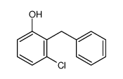 2-benzyl-3-chlorophenol Structure