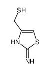 4-Thiazolemethanethiol,2-amino-(9CI) structure