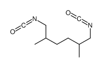 1,6-diisocyanato-2,5-dimethylhexane结构式