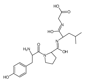 tyrosyl-prolyl-leucyl-glycine结构式