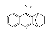 1,4-Methanoacridin-9-amine, 1,2,3,4-tetrahydro Structure