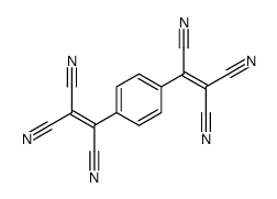 2-[4-(1,2,2-tricyanoethenyl)phenyl]ethene-1,1,2-tricarbonitrile Structure