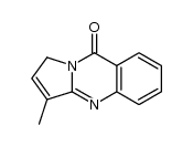 3-methylpyrrolo[2,1-b]quinazolin-9(1H)-one结构式