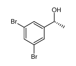 (R)-1-(3,5-dibromo-phenyl)-ethanol Structure