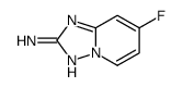 7-fluoro-[1,2,4]triazolo[1,5-a]pyridin-2-amine structure