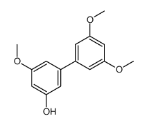 3-(3,5-dimethoxyphenyl)-5-methoxyphenol结构式