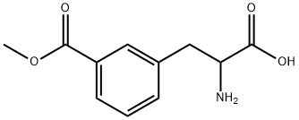 3-(2-Amino-2-carboxy-ethyl)-benzoic acid methyl ester Structure