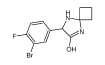 7-(3-Bromo-4-fluorophenyl)-5,8-diazaspiro[3.4]octan-6-one picture