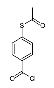 Ethanethioic acid, S-[4-(chlorocarbonyl)phenyl] ester (9CI) structure