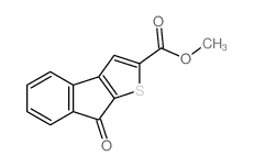 Methyl 8-oxo-8H-indeno[2,1-b]thiophene-2-carboxylate Structure