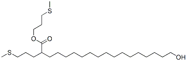 poly(dimethylsiloxane), bis(12-hydroxy-s tearate) terminated structure