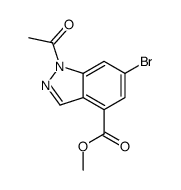 methyl 1-acetyl-6-bromo-1H-indazole-4-carboxylate picture