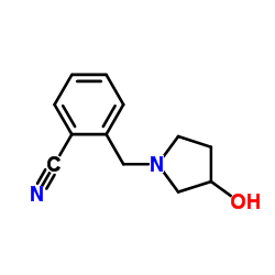 2-(3-Hydroxy-pyrrolidin-1-ylmethyl)-benzonitrile picture