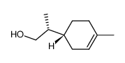 (R)-2-[(1R)-4-Methyl-3-cyclohexene-1β-yl]-1-propanol结构式