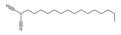 2-pentadecylpropanedinitrile Structure