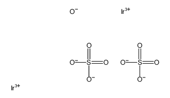 diiridium(3+) trisulphate Structure