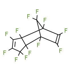 1,1,2,3,3a,4,5,6,7,7a,8,8-Dodecafluoro-3a,4,7,7a-tetrahydro-4,7-methano-1H-indene Structure